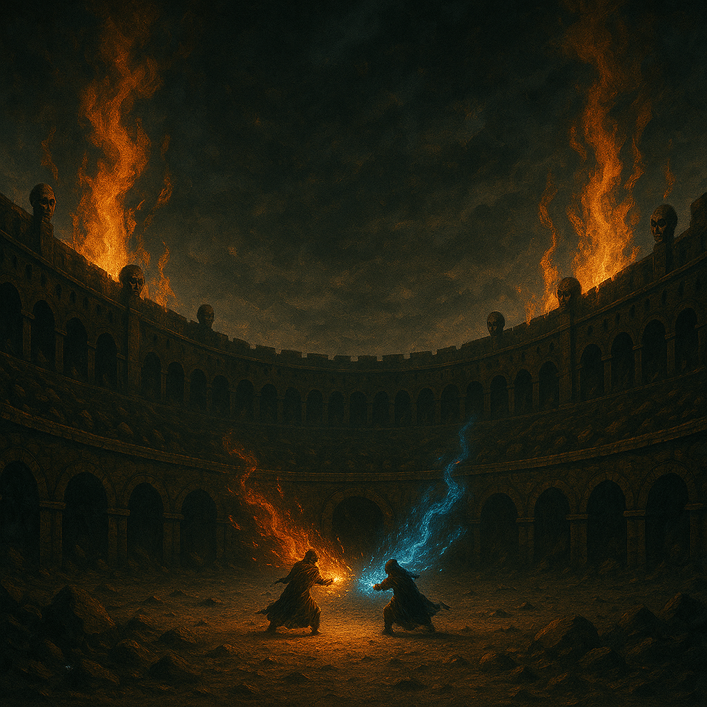 🏟️ The Arena of Iron: Where Champions Rise and Fall